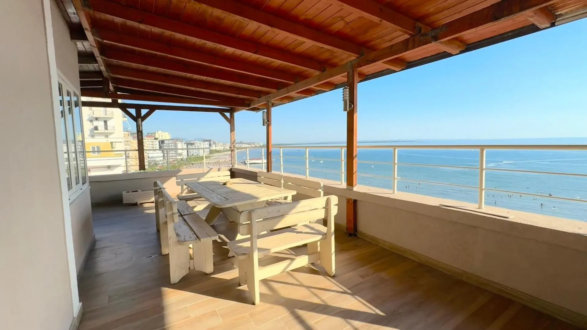 Sea View And Mountain View Penthouse - Shengjinアパートメント アルバニア